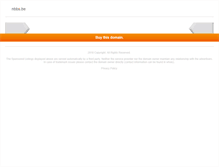 Tablet Screenshot of nbbs.be
