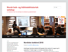 Tablet Screenshot of nbbs.no